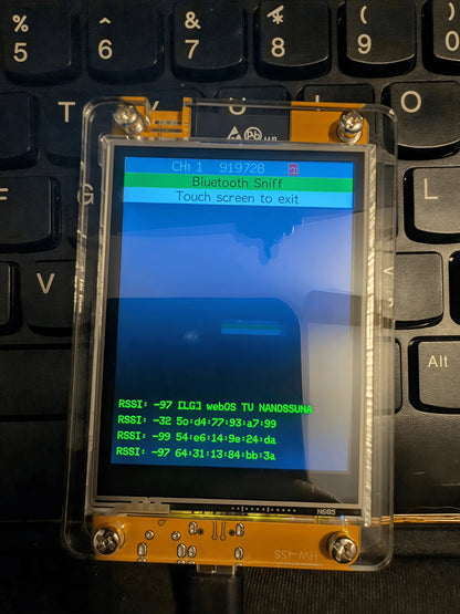 Marauder Mar-x-Auder ESP32 Device — Wi-Fi & Bluetooth Security Tool for Offensive and Defensive Wireless Testing