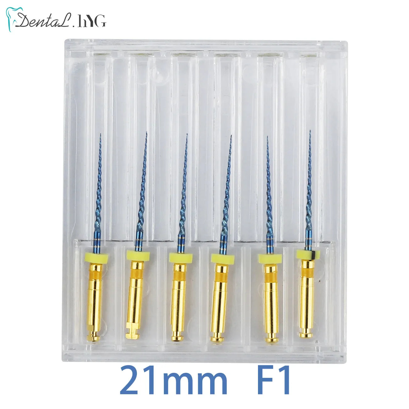 Dental SX-F3 Blue Nitinol Rotary Files – Universal Endodontic Engine Tool for Root Canal Treatment