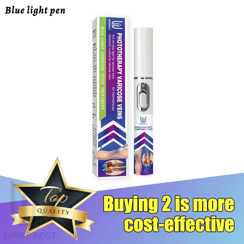 2nd Gen Varicose Vein Laser Therapy Device – Relieves Spider Leg Pain, Treats Vasculitis & Phlebitis