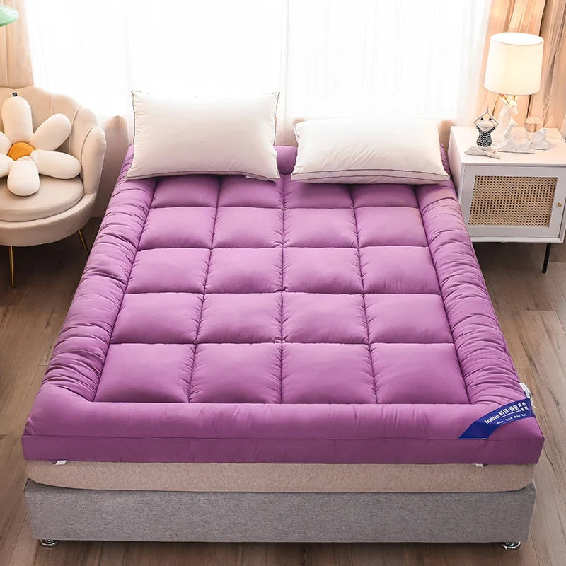Queen Mattress Topper for Body Pain Relief - 1000 GSM Extra Thick 7D Fiber Mattress Pad Cover with Deep Pocket Fit