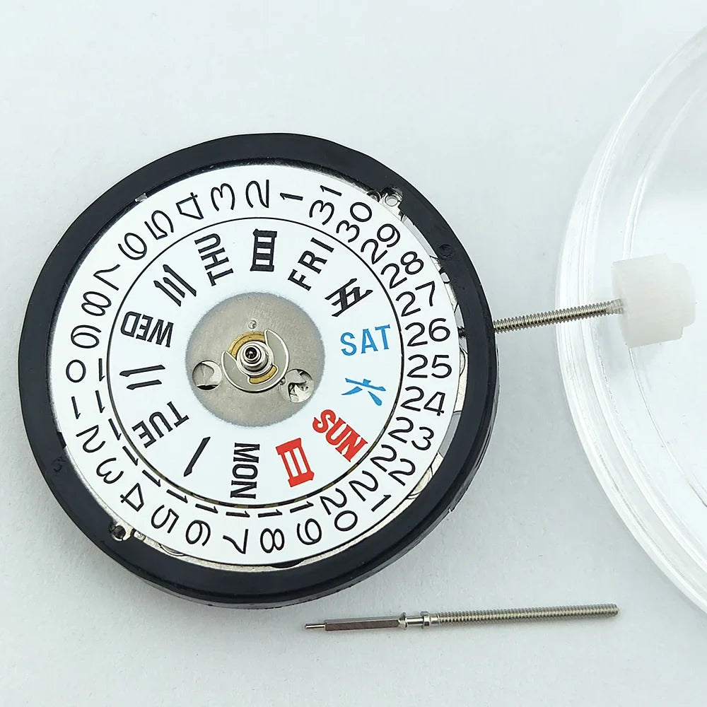 NH35/NH36 Automatic Mechanical Watch Movement – High Accuracy 24 Jewels Self-Winding Replacement Module for Watches