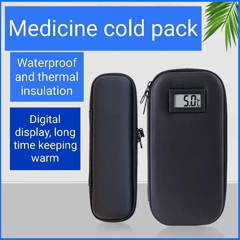 Portable Insulin Refrigerator Box for Diabetics – Travel & Outdoor Small Refrigerated Drug Insulation Bag