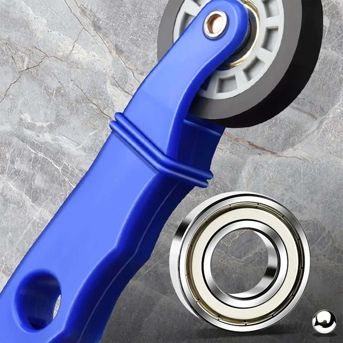 Window & Door Screen Spline Roller Tool – Nylon Hand Installation Roller for Screen Mesh Repair & Fitting