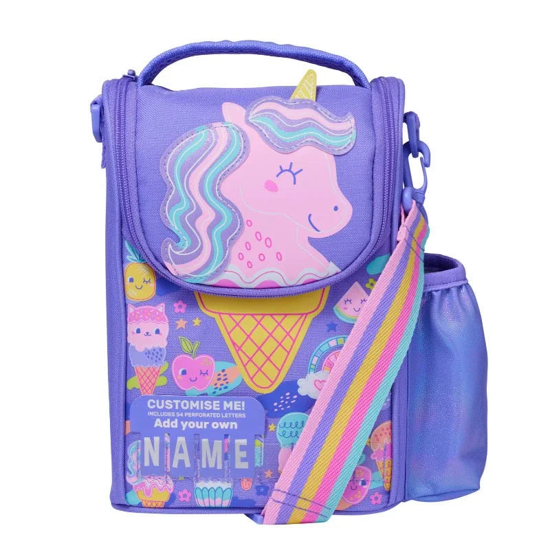 Australian Smiggle Cartoon Stitch Large-Capacity Insulated Bag – Lunch & Breakfast Handbag for Kids, Outdoor Use Gift