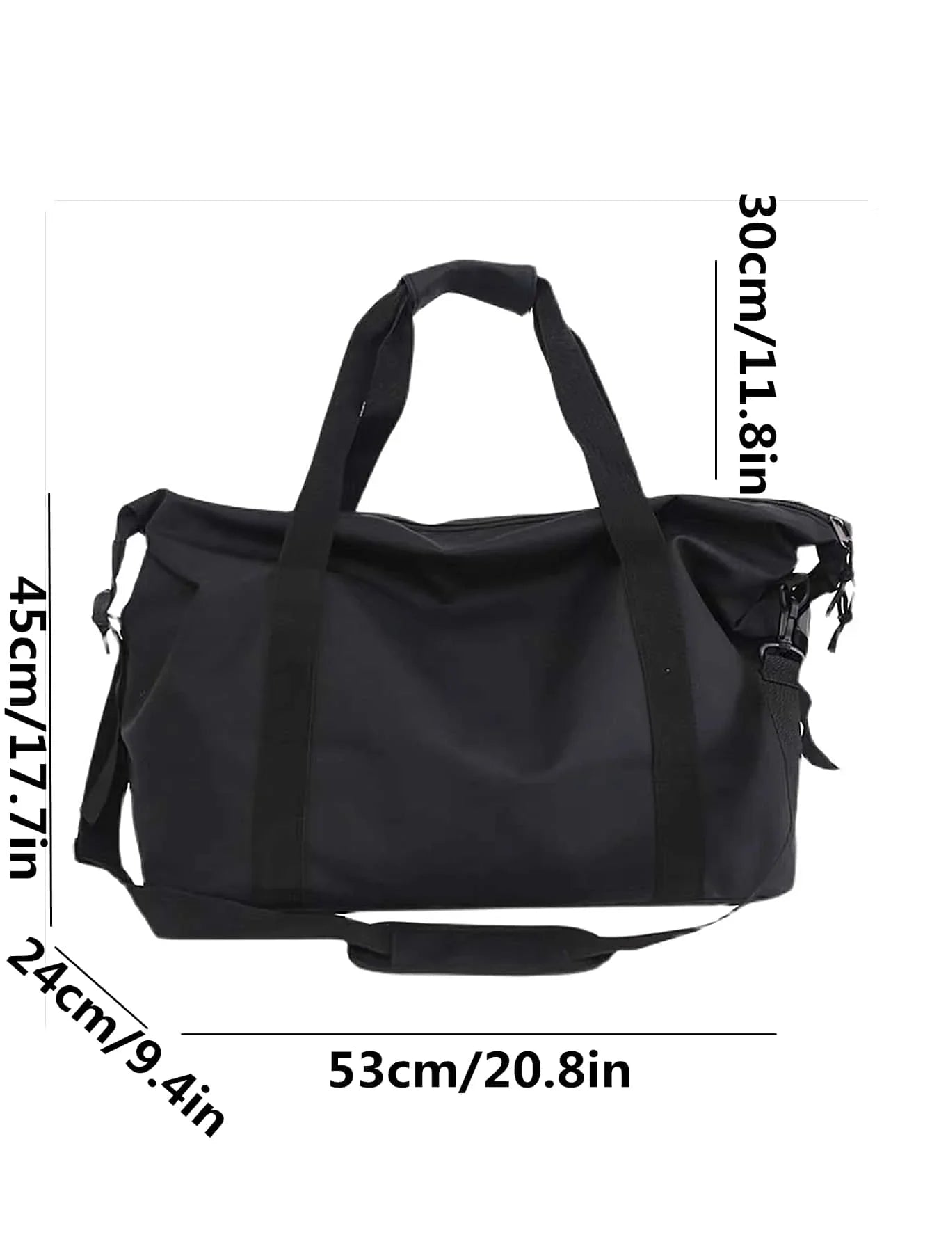 Handheld Travel Bag - Large Capacity Sports & Fitness Bag, Lightweight One Shoulder Crossbody Luggage