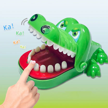 Crocodile Teeth Toy – Children's Finger Reaction Training, Lucky Game, Novelty Trick & Decompression Toy