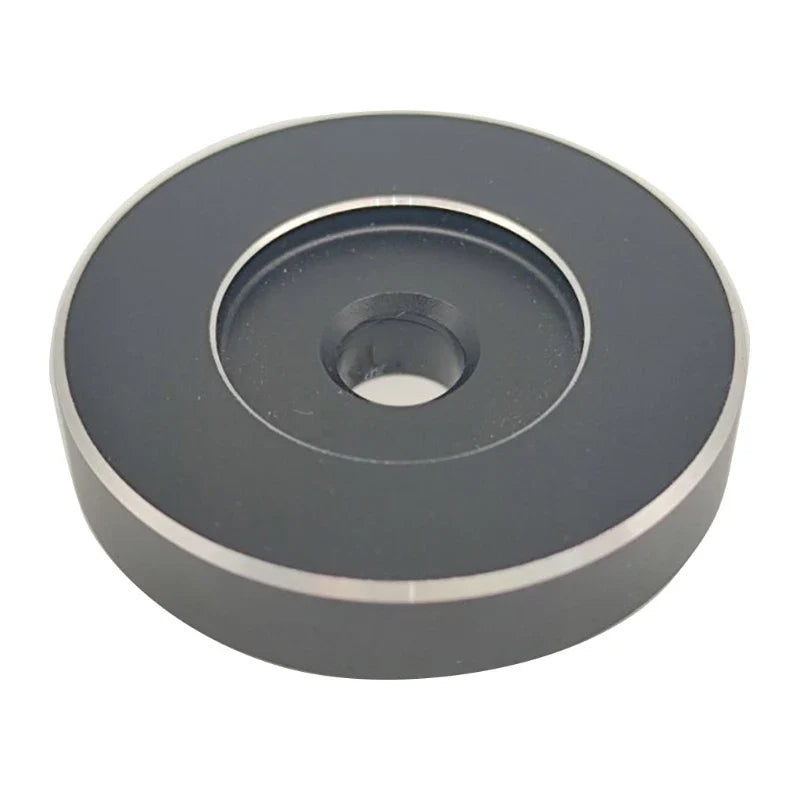 45 RPM Aluminum Adapter — Dome 7-Inch Vinyl Record Converter for All Turntables