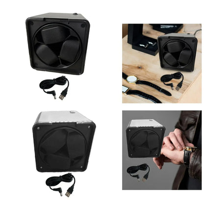 Vertical Watch Winder Box – Silent Motor, Automatic Rotator, Mechanical Watch Display & Organizer