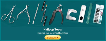 Nailpop UV Light – Handheld Mini Nail Cure Lamp, Portable Rechargeable Nail Dryer for Fast Gel Polish & Glue Curing
