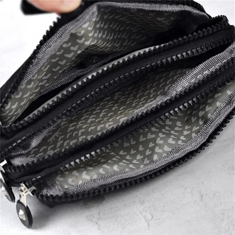 Korean-Style Large Capacity Oxford Cloth Wallet – Waterproof Coin Wallet for Men & Women