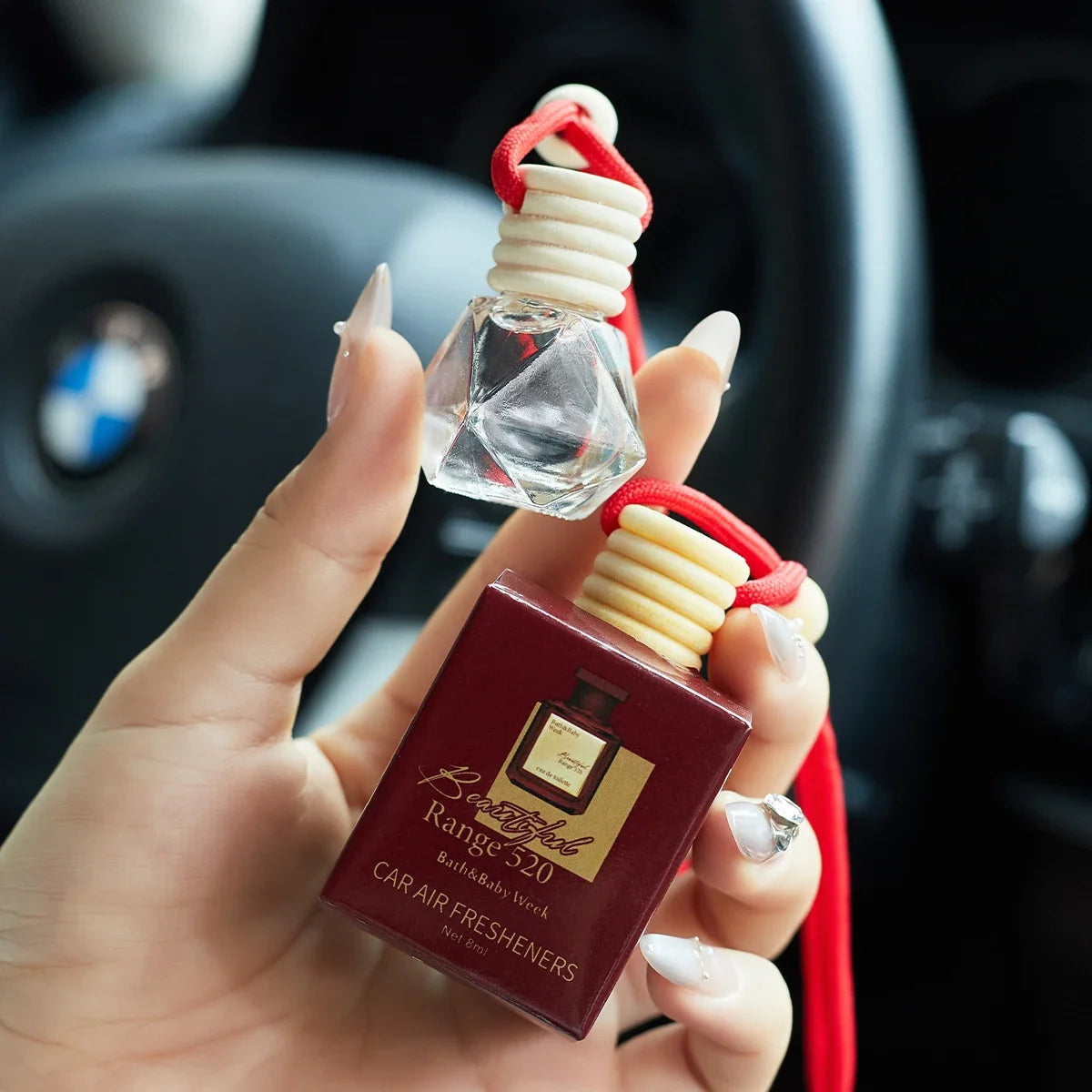 Car Perfume Air Freshener - Long-Lasting Car Interior Fragrance