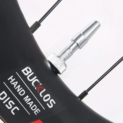 BUCKLOS Tubeless Presta Valves 40–100mm — Aluminum Alloy Bike Valve Stem for Road & MTB