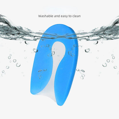 Silicone Gel Insoles – Heel Cushion Soles for Foot Pain Relief, Plantar Fasciitis Protectors, Spur Support Shoe Pads, Feet Care Inserts