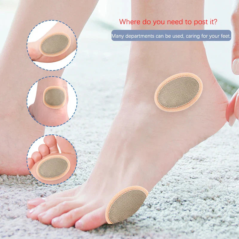 4PCS Callus Cushions & Heel Pads – Foam Toe Protectors for Foot Corns, Bunions, and Shoe Comfort