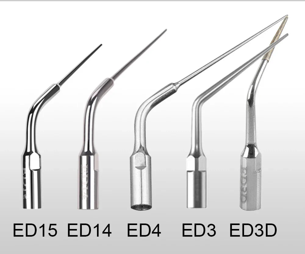 AZDENT 5pcs Dental Scaler Tips – Compatible with EMS, WOODPECKER, SATELEC, DTE, NSK Ultrasonic Scalers