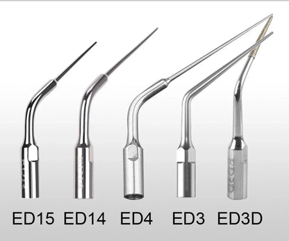 AZDENT 5pcs Dental Scaler Tips – Compatible with EMS, WOODPECKER, SATELEC, DTE, NSK Ultrasonic Scalers
