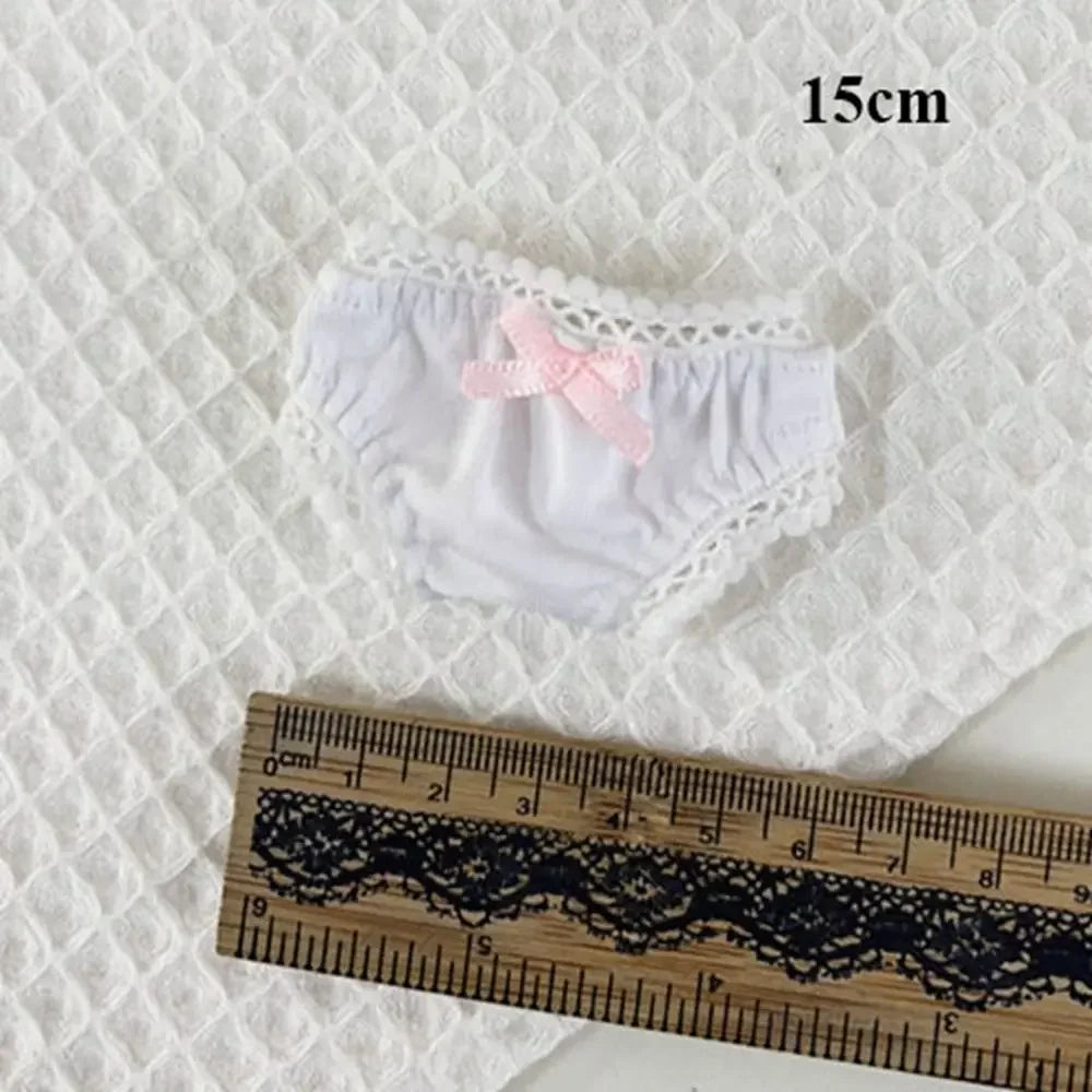 15/20cm Cotton Doll Underwear – High-Quality Multistyle Fashion Panties for Dolls