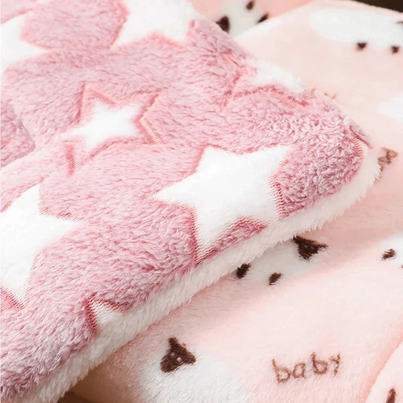 Thick Flannel Pet Sleeping Mat - Soft Warm Cat & Small Dog Cushion Blanket