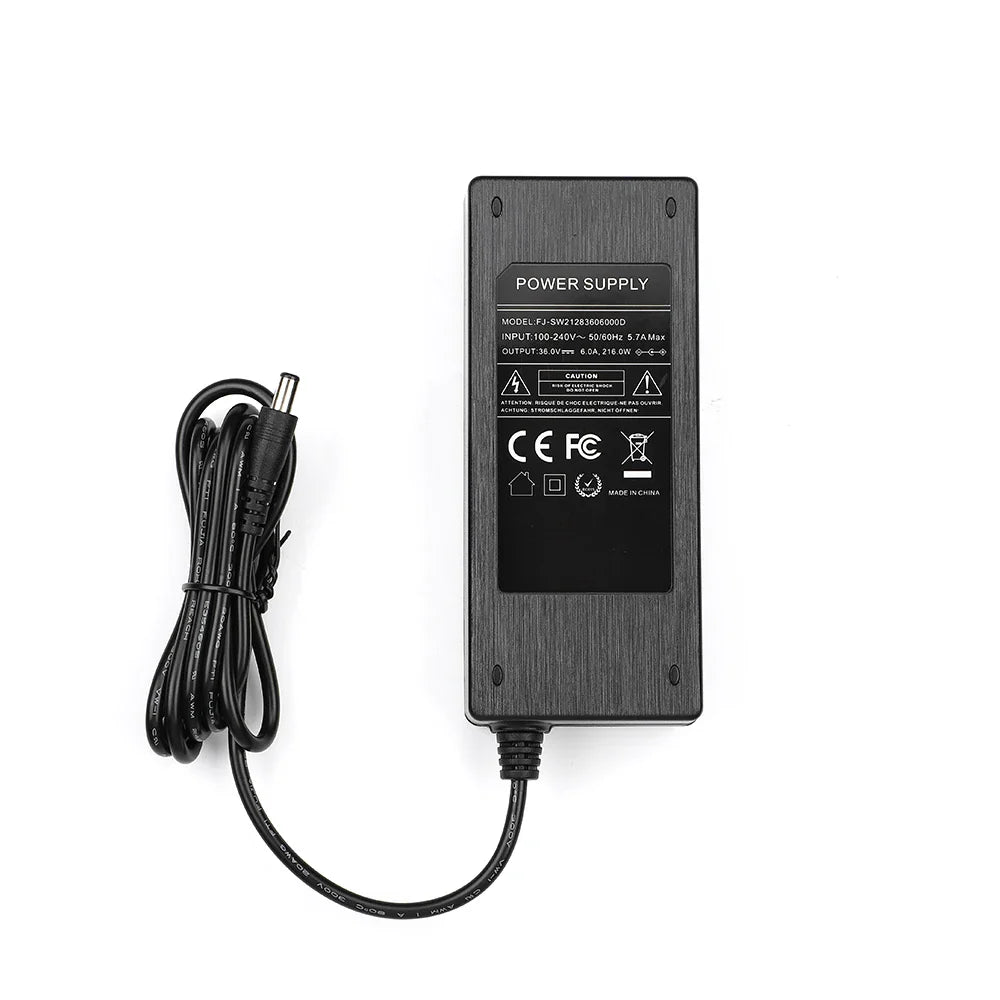 AIYIMA DC36V 6A Power Adapter — Audio Amplifier Power Supply with EU/US Plug