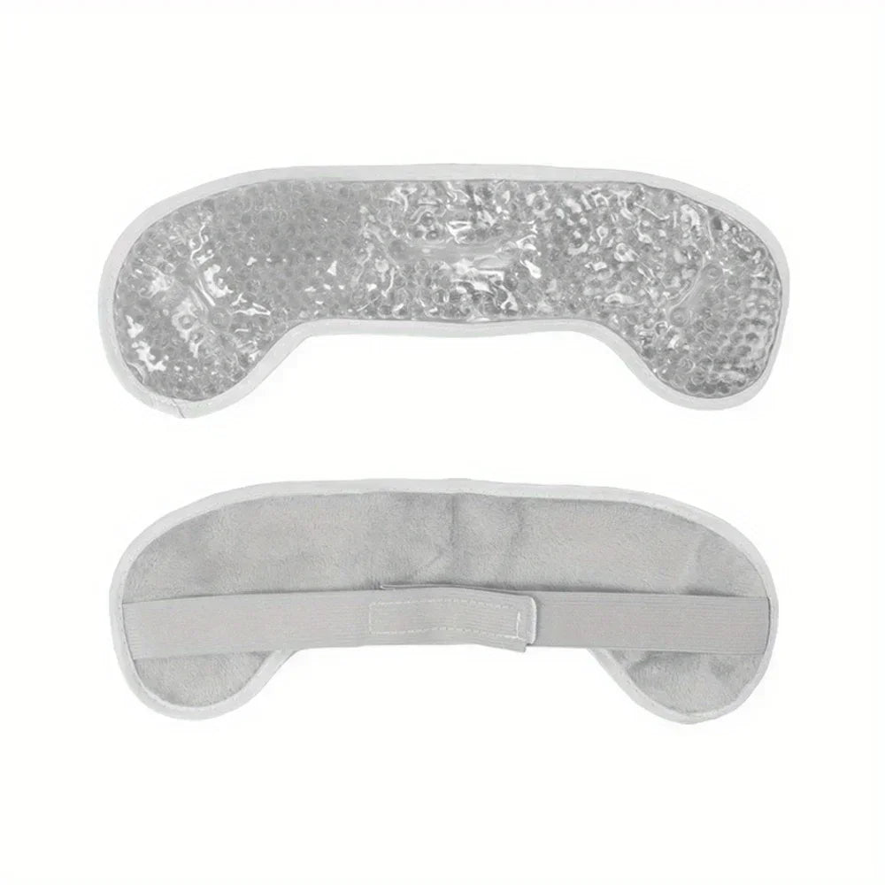 Hot & Cold Gel Bead Migraine Wrap — Soft Plush Ice Pack for Headaches, Stress Relief & SPA