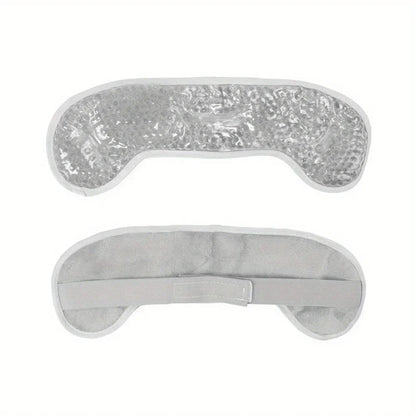 Hot & Cold Gel Bead Migraine Wrap — Soft Plush Ice Pack for Headaches, Stress Relief & SPA