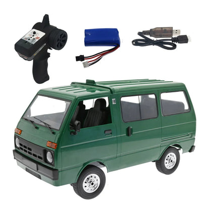 WPL D42 1/10 RC Drift Truck 2.4G 2WD Remote Control Off-Road Car with LED Lights – Toy Gift for Boys & Kids