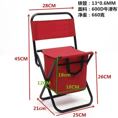 Detachable Portable Folding Moon Chair - Ultralight Outdoor Camping, Beach, Fishing, Travel, Hiking, and Picnic Seat