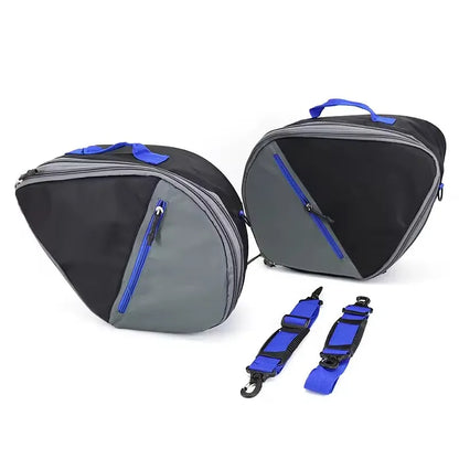 2022-2024 Yamaha Tracer 9 GT Motorcycle Luggage Bags – Black Expandable Inner Bags for Tracer9 GT/Tracer900