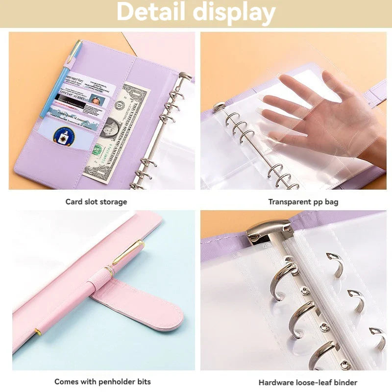 100 Envelope Challenge Binder – Savings Challenge Loose-Leaf Budget Binder with Cash Envelopes, Money Organizer System