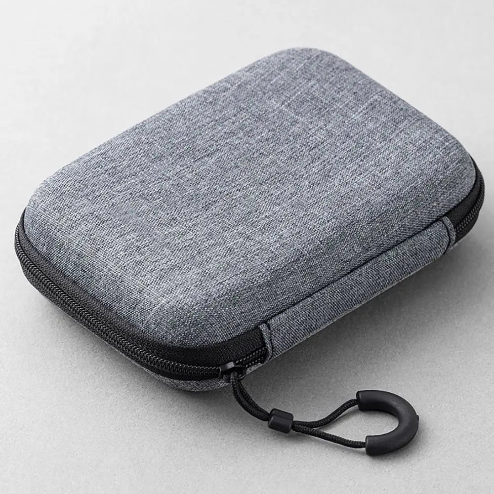 Mini EVA Storage Bag — Zipper Carrying Pouch for AirPods, Earphones, Phone, Charging Cables & Digital Accessories
