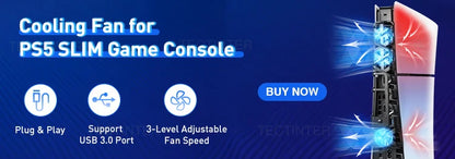PS5 Slim Vertical Stand Base – Non-Slip Console Support with Built-in Cooling Vents for PlayStation 5 Slim