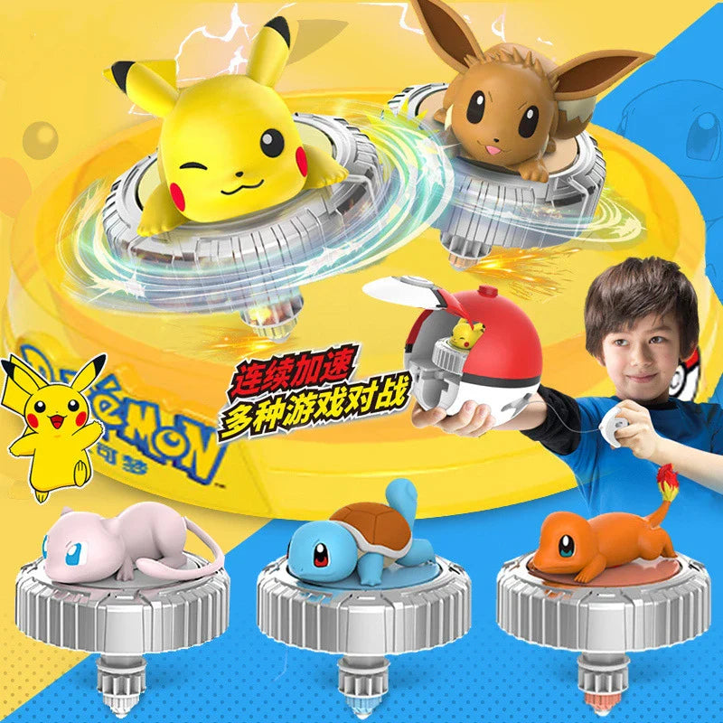 Pokémon Toy Belt Set — Poké Ball Battle Belt with Pikachu, Eevee, Charmander & Bulbasaur for Kids Gift