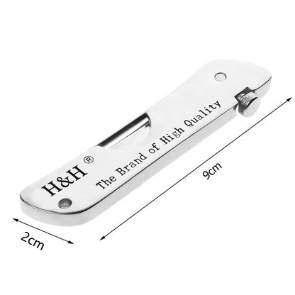 Stainless Steel Key Decoder Tool — Precision Hook & O-Ring Pickup Repair Kit