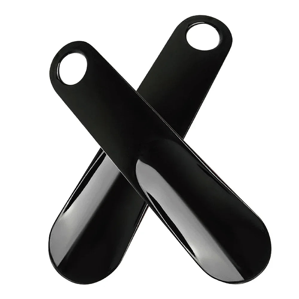 Professional Plastic Shoe Horn - Flexible, Sturdy Spoon-Shaped Shoehorn and Shoe Lifter Accessory