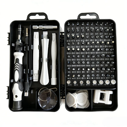 115-in-1 Precision Screwdriver Kit - Professional Repair Tool Set for Electronics Phone Watch and Auto Maintenance