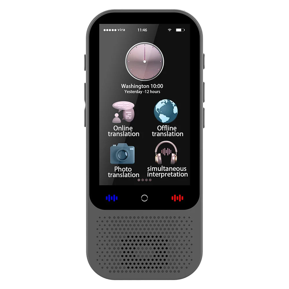 S80 Pro Portable Language Translator – 138 Languages, Voice Translation & 16 Offline Modes with ChatGPT Function