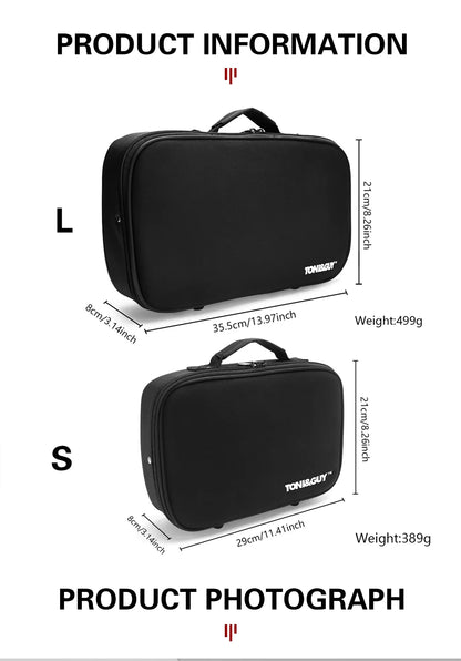 Salon Barber Tool Storage Bag — Portable Scissor & Makeup Case for Beauty and Hair Product Organization