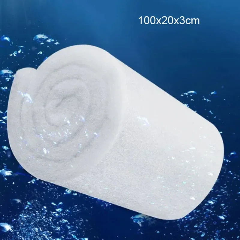 Super Thick Biochemical Aquarium Filter Cotton - Sponge Foam for Fish Tank, Bio Skimmer
