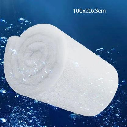 Super Thick Biochemical Aquarium Filter Cotton - Sponge Foam for Fish Tank, Bio Skimmer