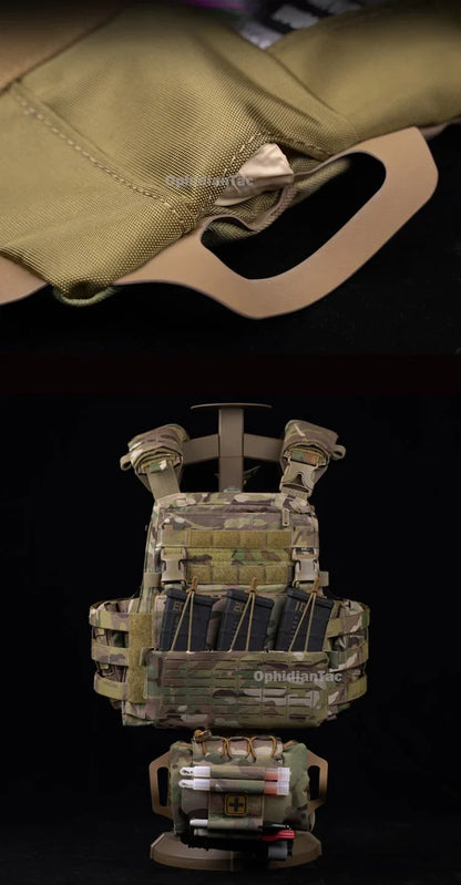OphidianTac Outdoor First Aid Bag – Rapid Deployment Medium IFAK MOLLE Medical Pouch for Hunting Vest Accessories