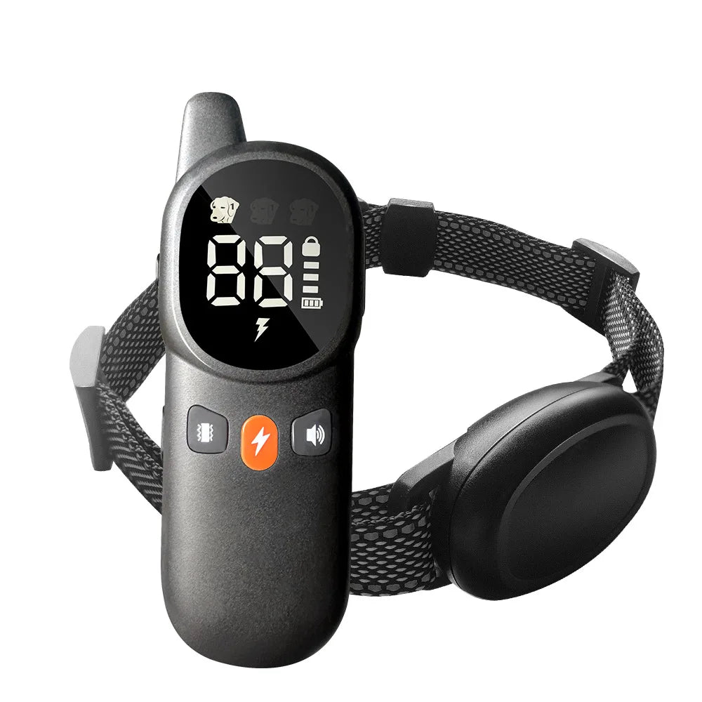 Remote Control Dog Training Collar Anti-Bark Stopper Electric Shock & Vibration Warning Training Device for Dogs No Bark Behavior Control Collar