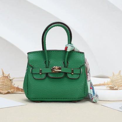 Mini Bag Keychain Pendant — Small Earphone Case & Accessory for H Family, Decorative Gift