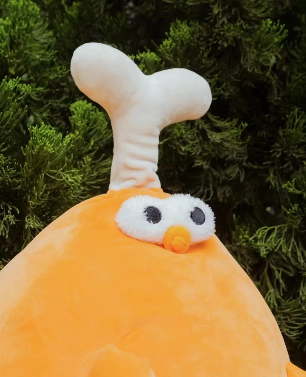 Chicken & Leg Plush Toy — Soft Gingerbread Chicken Doll for Kids & Birthday Gifts