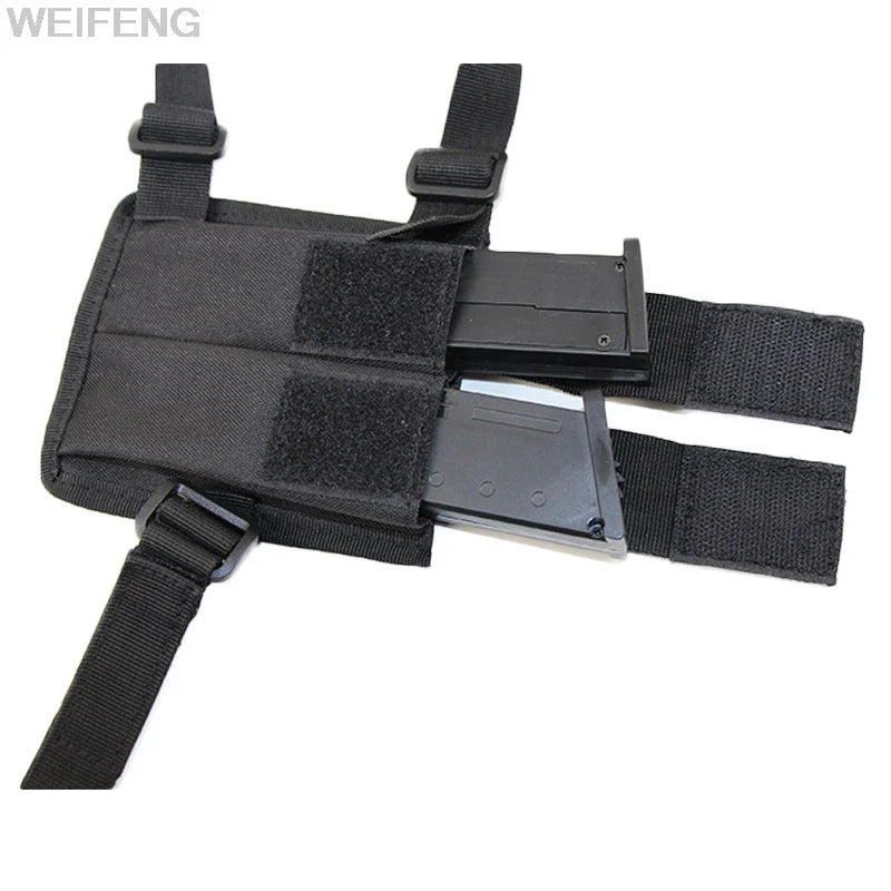 Concealed Carry Shoulder Holster - Adjustable Underarm Pistol Holster for Glock 17/19/22, Beretta M9, PX4, P226