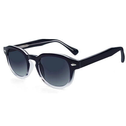 CATERSIDE Retro Round Sunglasses — Luxury Punk Pin Temple Shades for Men & Women, Sports, Leisure & Party UV400 Eyewear