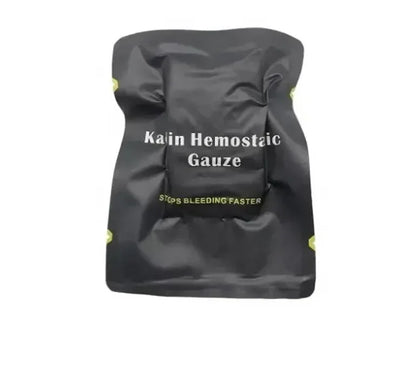 Tactical Kaolin Hemostatic Gauze – Emergency First Aid Bandage for Bleeding & Trauma Wound Dressing