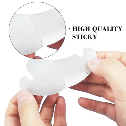 50 Pairs U-Shaped Hydrogel Eye Pads – Eyelash Extension Gel Patches for Lashes & Makeup