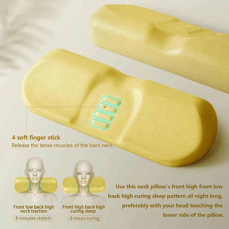 Cervical Memory Foam Contour Pillow – Ergonomic Orthopedic Bed Pillow for Side Sleepers & Neck Support