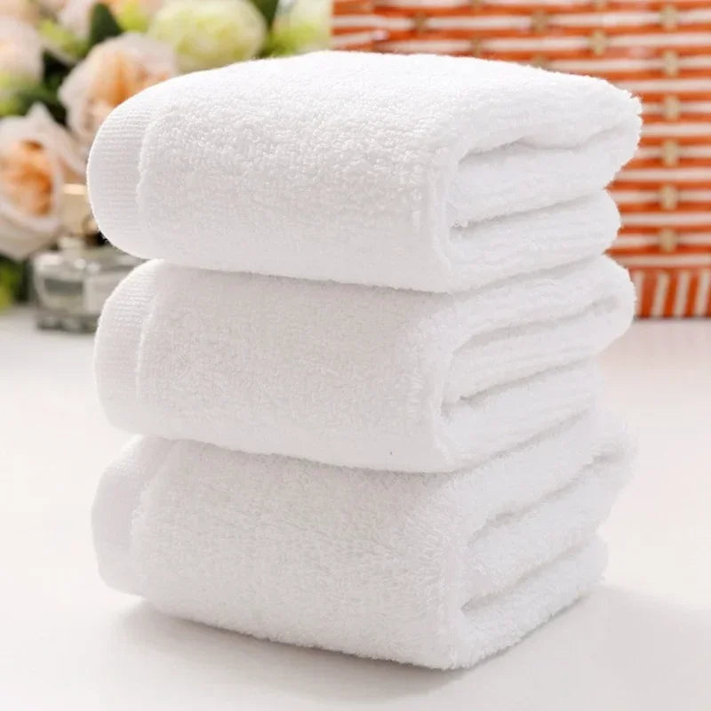 White Face & Hand Towels – Soft Small Towels for Kitchen, Hotel, Restaurant & Kindergarten Use