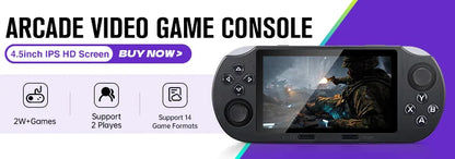 M15 4K Mini Game Stick Console – Retro Handheld with 20,000 Games, HD Video, and 2.4G Dual Wireless Controllers